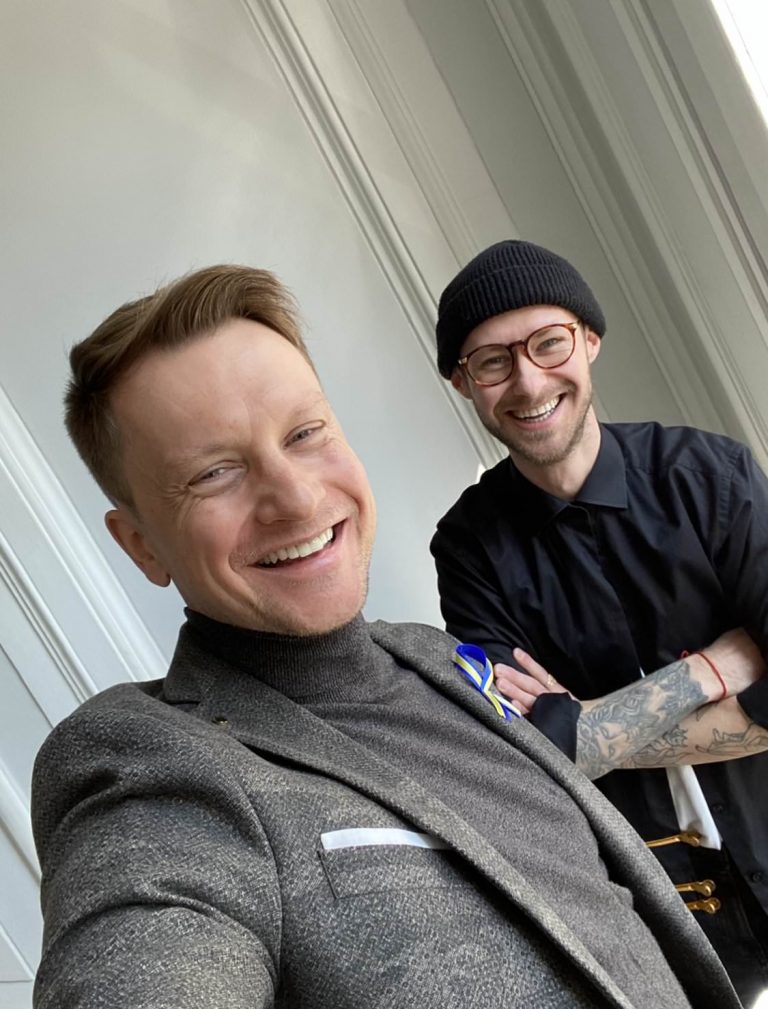 Jakub Wesołowski — photo from the salon guest book